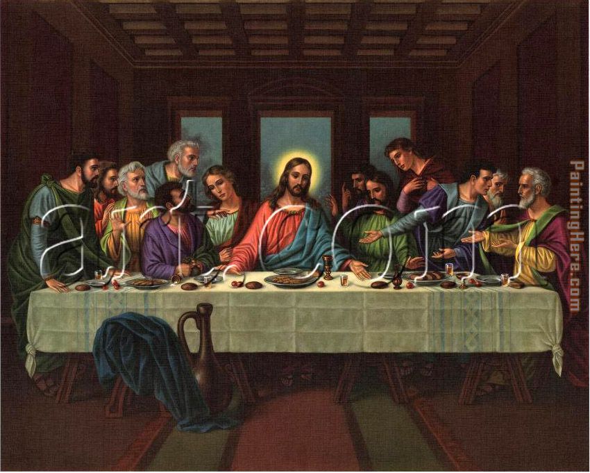 Leonardo da Vinci picture of the last supper